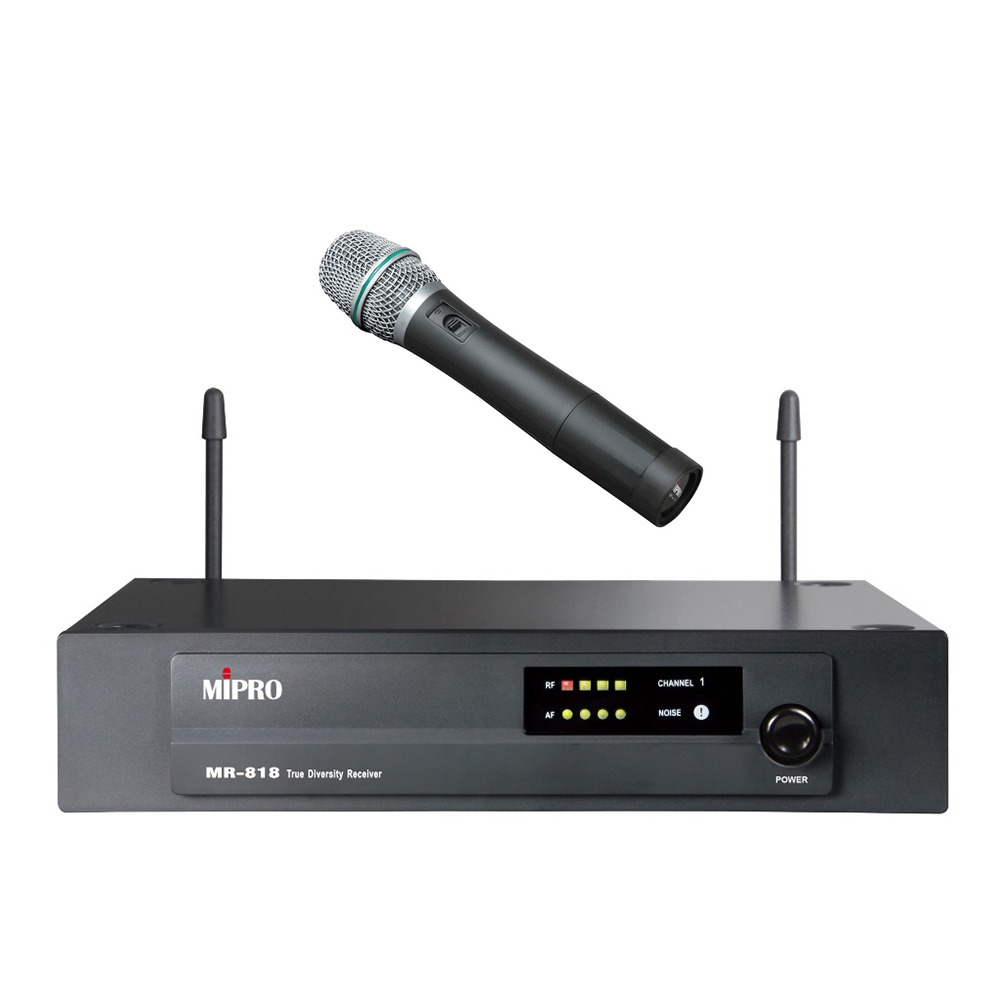 Радиосистема с ручным передатчиком MIPRO MR-818/MH-80 True Diversity UHF