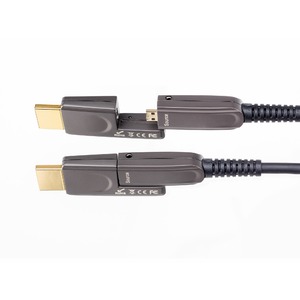 Кабель HDMI - HDMI оптоволоконные Inakustik 0092431015 Profi HDMI-Micro 2.0 Optical Fiber Cable 15.0m