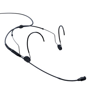 Микрофон с оголовьем черного цвета Sennheiser HSP 4-EW-M