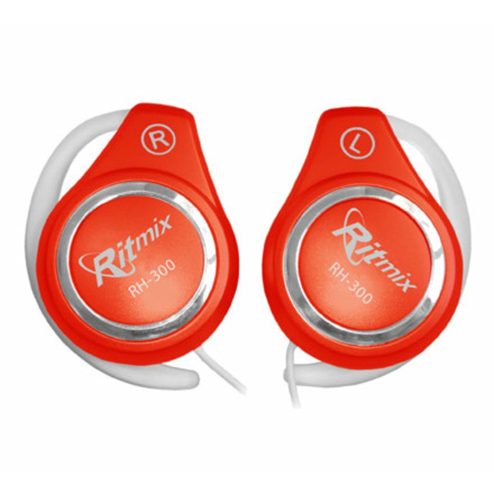 Наушники накладные классические Ritmix RH-300 Red