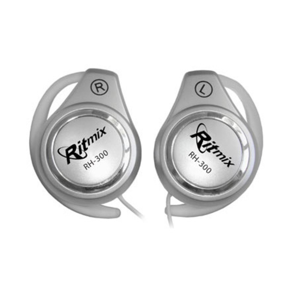 Наушники накладные классические Ritmix RH-300 Silver