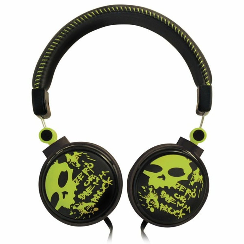 Наушники мониторные классические Ritmix RH-560 Skeleton Green