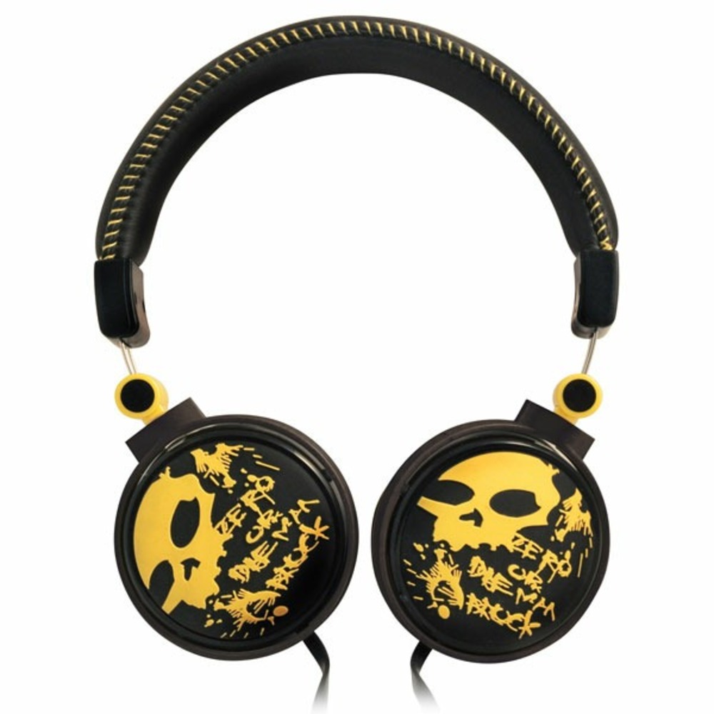 Наушники мониторные классические Ritmix RH-560 Skeleton Yellow