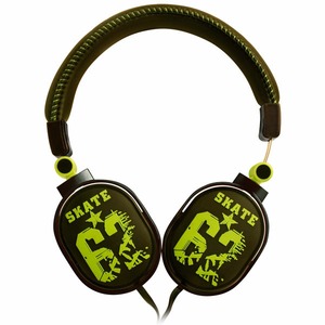 Наушники мониторные классические Ritmix RH-565 Skate Yellow
