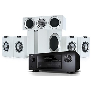 Комплект акустических систем KEF R100 5.1 + Denon AVR-2313