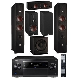 Комплект акустических систем Dali Ikon 6 MK2 5.1 + Pioneer SC-LX76