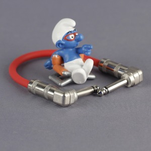Кабель аудио 1xJack - 1xJack MrCable ACE-0.2RR-LA Red 0.2m