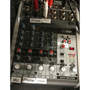 Аналоговый микшер Behringer XENYX Q802USB