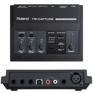 Внешняя звуковая карта с USB Roland TRI-CAPTURE