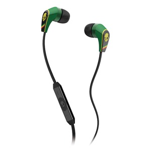 Наушники внутриканальные классические Skullcandy 50/50 Rasta w/Mic 3 (4)