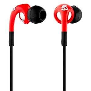 Наушники внутриканальные классические Skullcandy Fix In-Ear Red/Chrome w/Mic 3 (4)