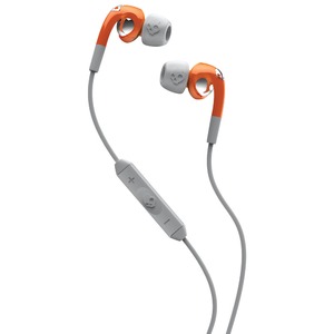 Наушники внутриканальные классические Skullcandy Fix In-Ear Athletic Orange/Grey w/Mic 3 (4)