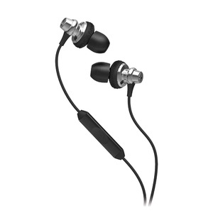 Наушники внутриканальные классические Skullcandy Heavy Medal Chrome/Black w/Mic 3 (4/24)
