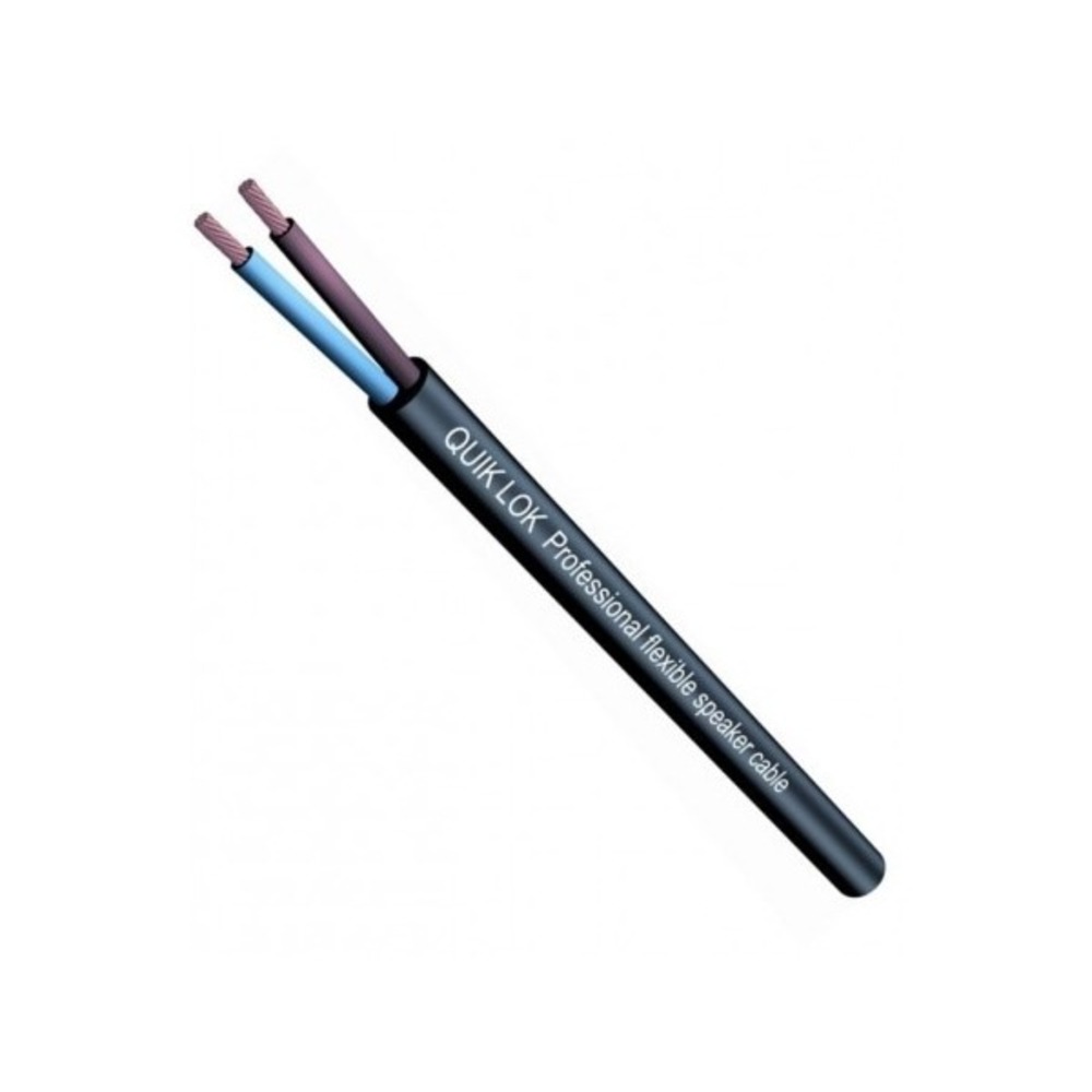 Кабель акустический с катушки двухжильный QUIK LOK CA225