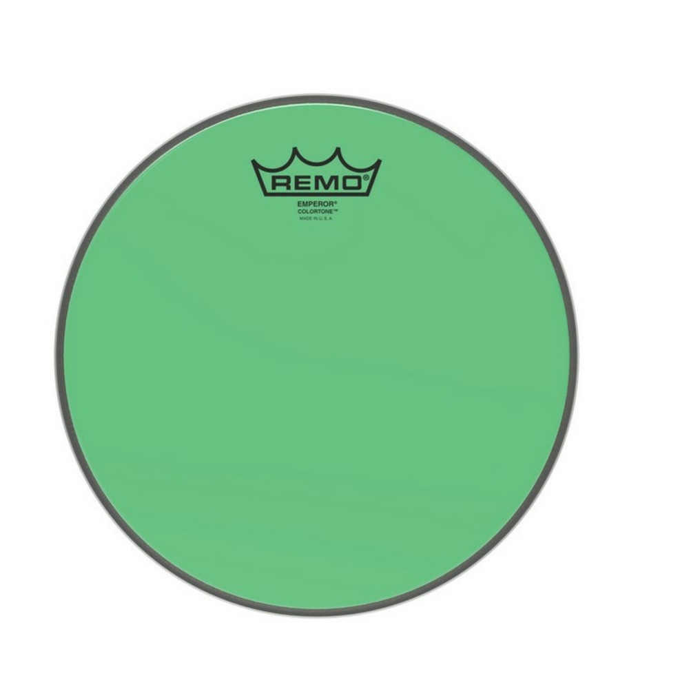 Пластик для барабана REMO BE-0316-CT-GN Emperor Colortone Green Drumhead