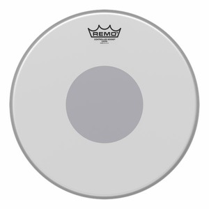 Пластик для барабана REMO CS-0114-10- CONTROLLED SOUND 14 COATED BOTTOM BLACK DOT