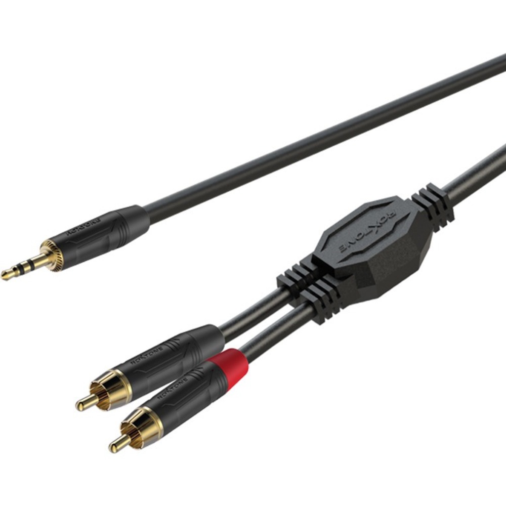 Кабель аудио 1xMini Jack - 2xRCA Roxtone GPTC140/10 10.0m