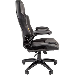 Кресло игровое Chairman Game 15 чёрный/серый