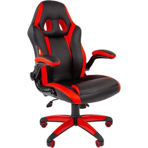 Кресло игровое Chairman Game 15 чёрный/красный