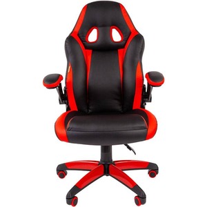 Кресло игровое Chairman Game 15 чёрный/красный