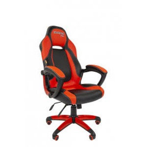 Кресло игровое Chairman Game 20 черный/красный
