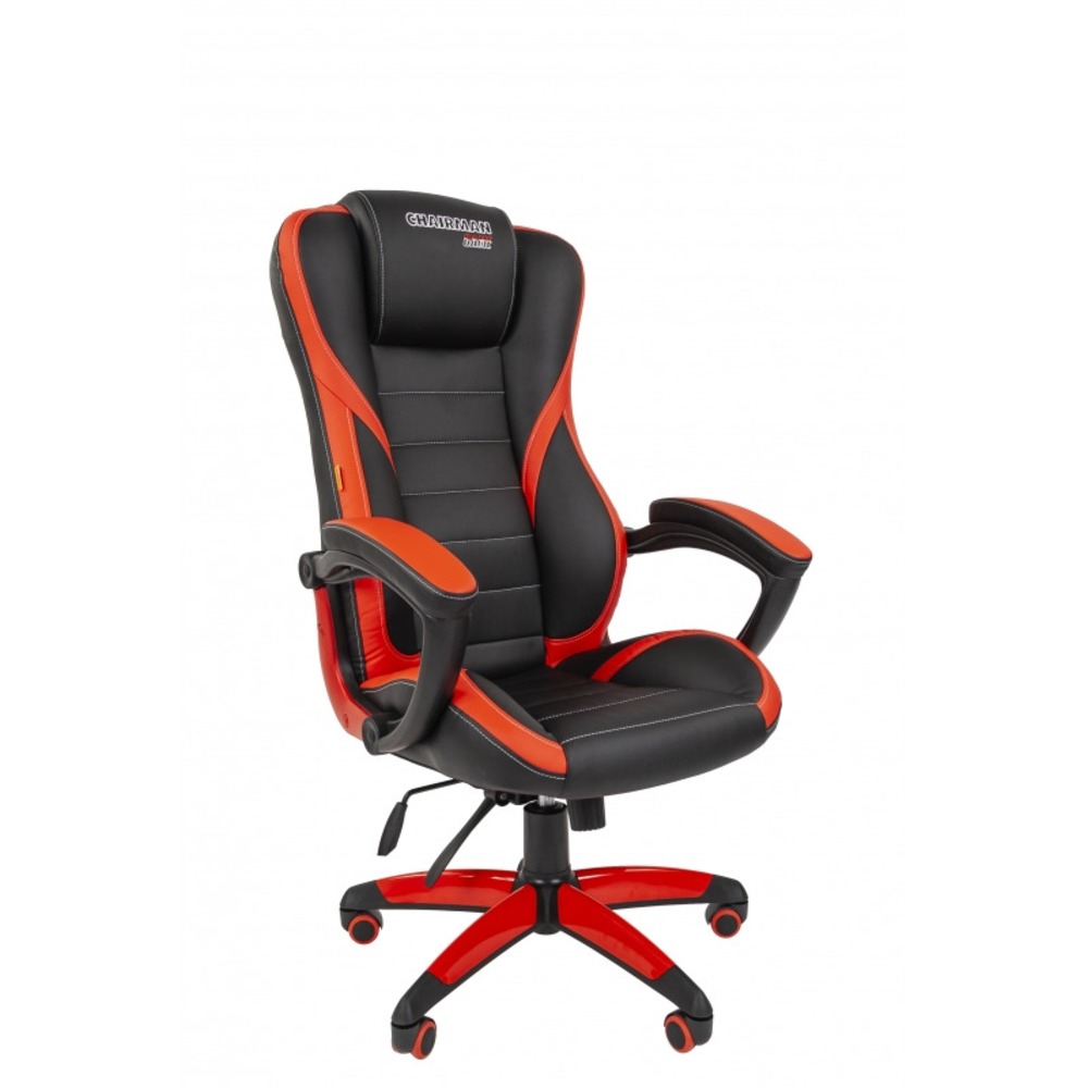 Кресло игровое Chairman Game 22 черный/красный
