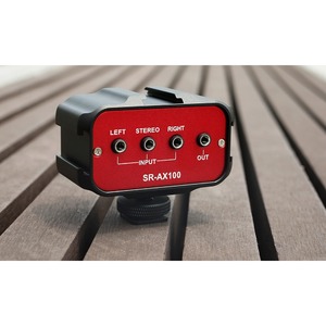 Микшер микрофонный накамерный Saramonic SR-AX100