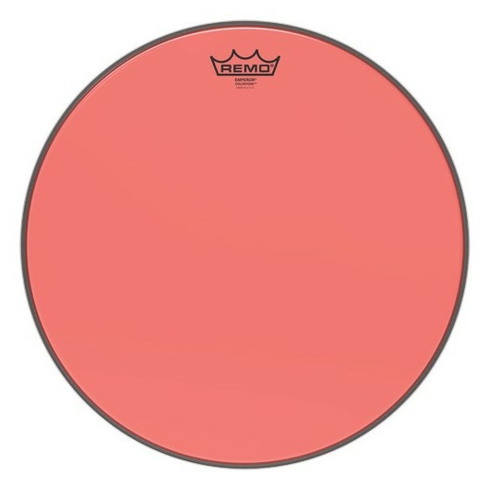 Пластик для барабана REMO BE-0316-CT-RD Emperor Colortone Red Drumhead