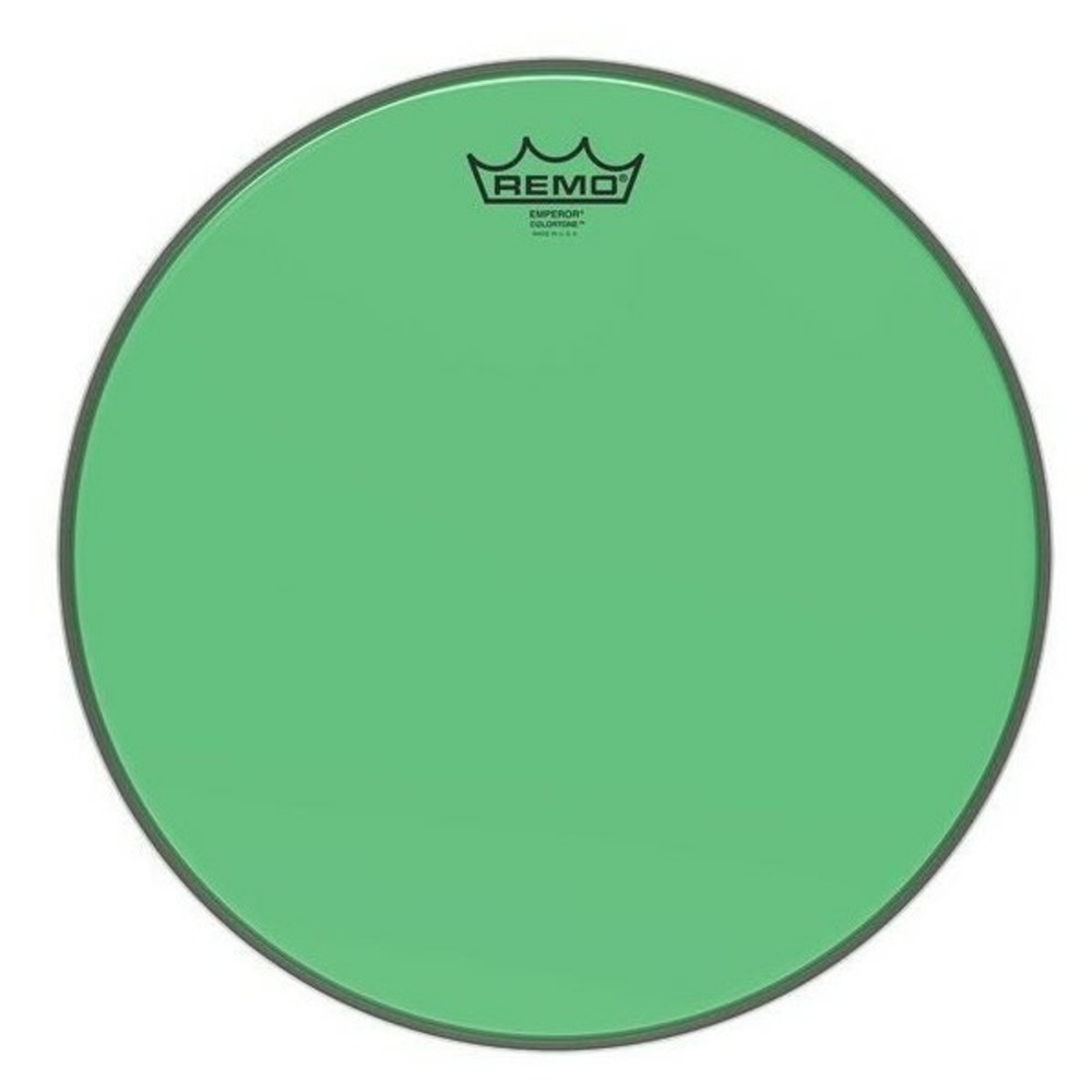 Пластик для барабана REMO BE-0312-CT-GN Emperor Colortone Green Drumhead, 12