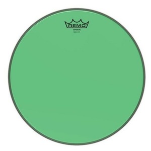 Пластик для барабана REMO BE-0312-CT-GN Emperor Colortone Green Drumhead, 12
