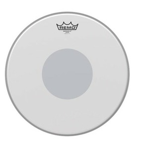 Пластик для барабана REMO BX-0114-10- EMPEROR X 14 COATED SNARE BLACK DOT