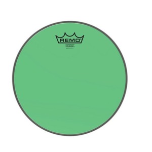 Пластик для барабана REMO BE-0310-CT-GN Emperor Colortone Green Drumhead