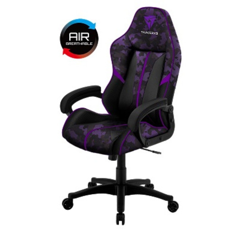 Кресло игровое ThunderX3 BC1 Camo Ultra Violet AIR [camo-purple]