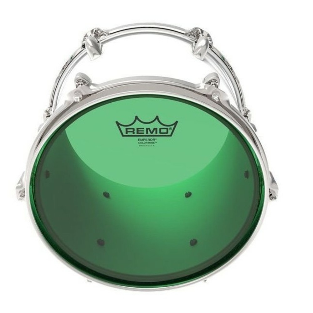 Пластик для барабана REMO BE-0314-CT-GN Emperor ColortoneGreen Drumhead