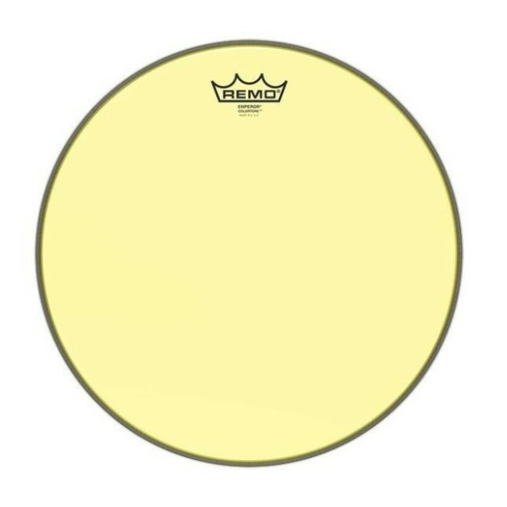 Пластик для барабана REMO BE-0314-CT-YE Emperor Colortone Yellow Drumhead