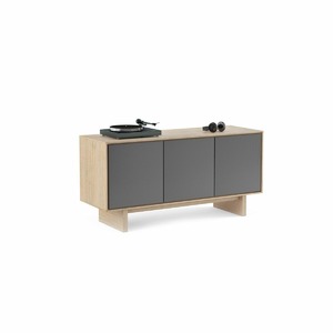 Тумба для ТВ BDI Octave Drift Oak with Grey 8377 GFL