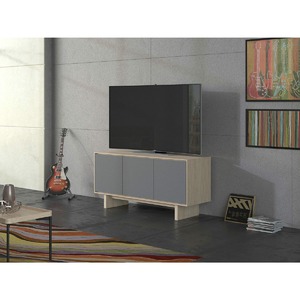 Тумба для ТВ BDI Octave Drift Oak with Grey 8377 GFL