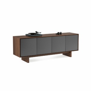 Тумба для ТВ BDI Octave Toasted Walnut with Grey Doors 8379