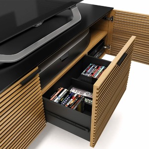 Тумба для ТВ BDI Corridor White Oak 8177