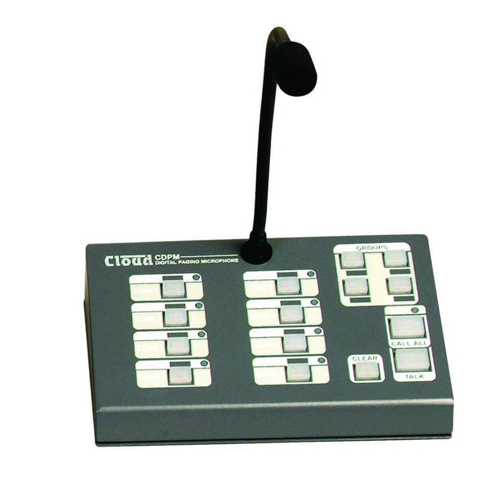 Настольный микрофон для оповещения CLOUD CDPM-8i