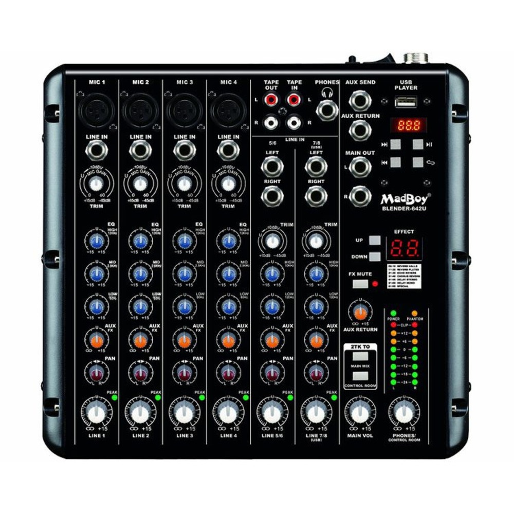Аналоговый микшер MadBoy BLENDER-642U