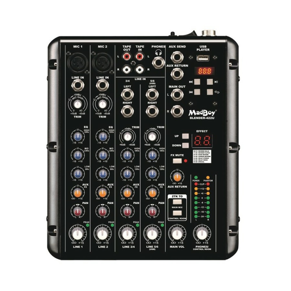Аналоговый микшер MadBoy BLENDER-422U