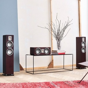 Центральный канал Audiovector QR C Dark Walnut Veneer