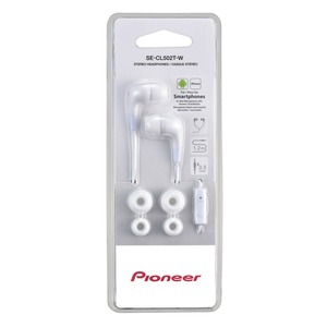 Наушники внутриканальные классические Pioneer SE-CL502T-W