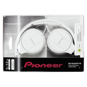 Наушники мониторные классические Pioneer SE-MJ503T-W
