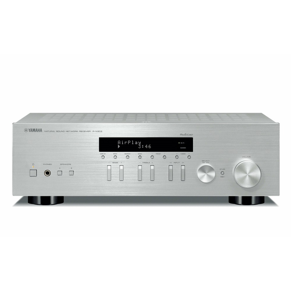 Стерео ресивер Yamaha R-N303 Silver