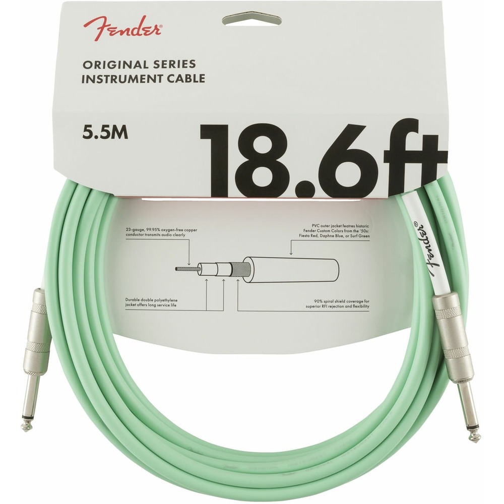 Гитарный кабель Fender 18.6 OR INST CABLE SFG