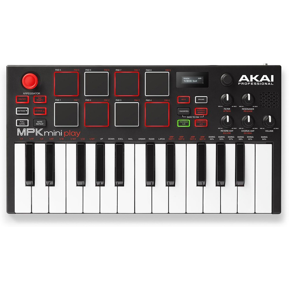 Миди клавиатура Akai Pro MPK MINI PLAY