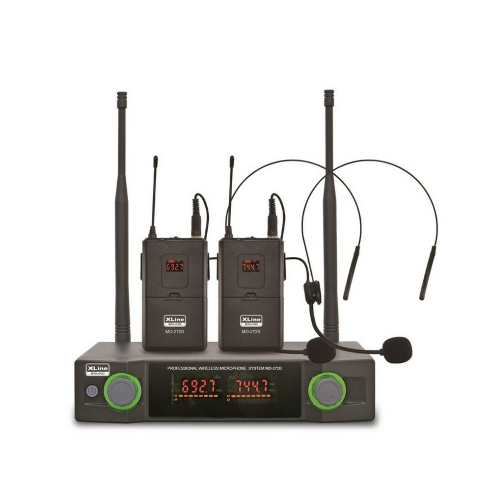 Радиосистема на два микрофона Xline MD-272B