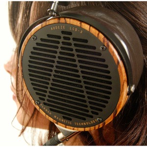 Наушники мониторные Premium Audeze LCD3 зебрано/коричневая кожа